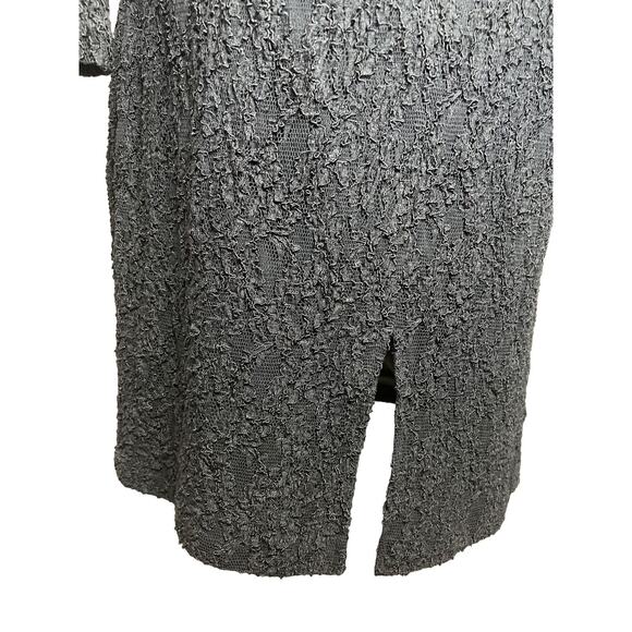 Vintage 80s Size Small Black Lace Cocktail Semi Formal Dress Cut Out Backless - Picture 10 of 13